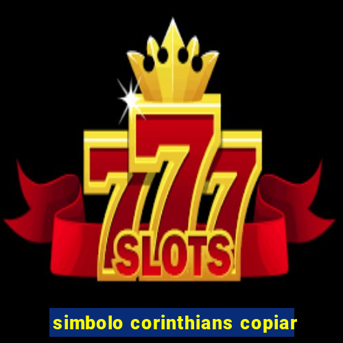 simbolo corinthians copiar